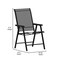 Flash Furniture Paladin Black Outdoor Folding Patio Sling Chair, 2PK 2-TLH-SC-044-BKBK-GG - alternate 2